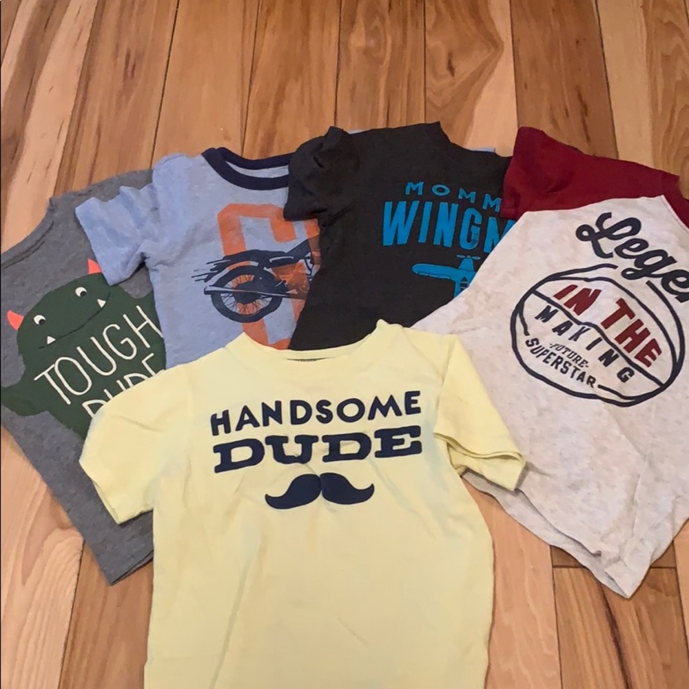 Set of 5 toddler tshirts 💙